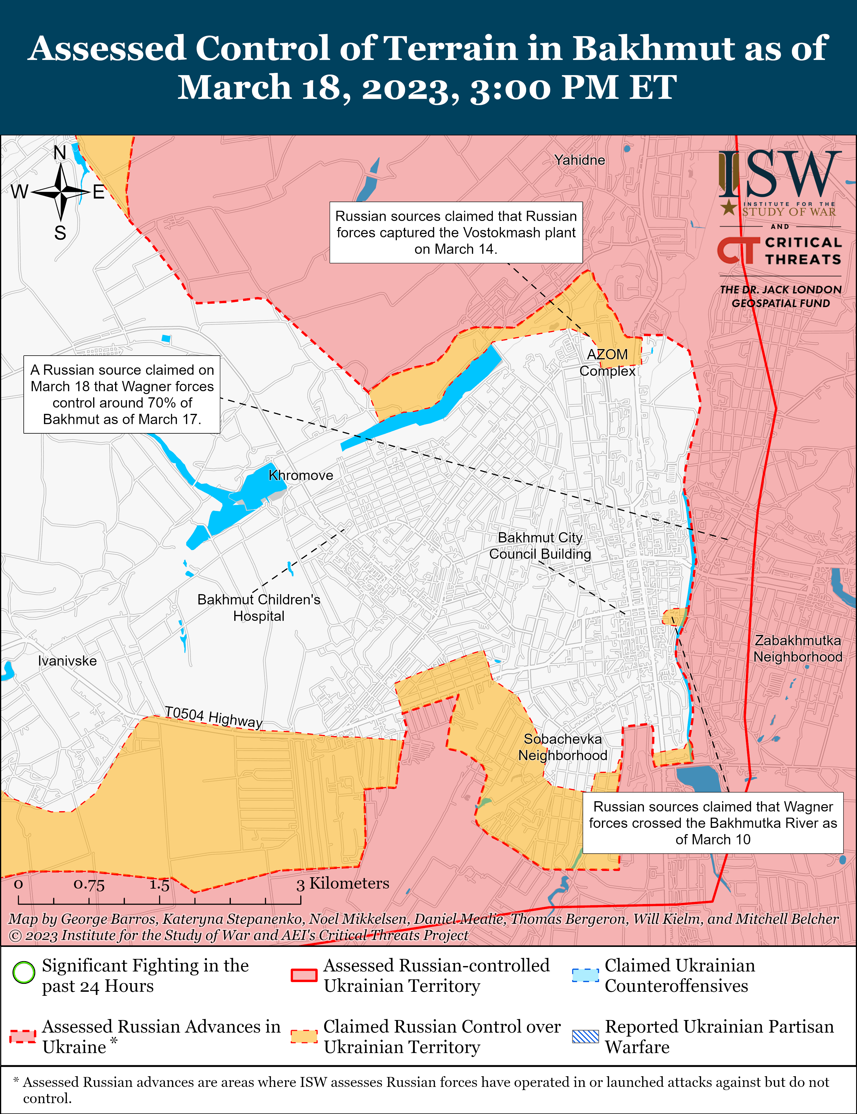 Війська РФ змушені частіше міняти свої позиції через точні удари ЗСУ: карти боїв ISW